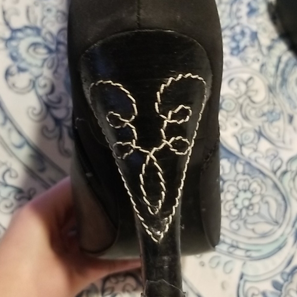 Nine West Black Heeled Booties *HOST PICK* - Picture 2 of 7